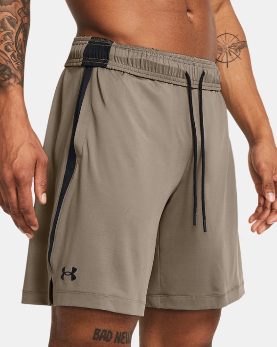 Men's UA Tech™ Vent Shorts in Brown image number 3